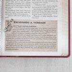 Bíblia das Descobertas para Adolescentes | Letra Normal | NTLH | Capa Luxo Rosa