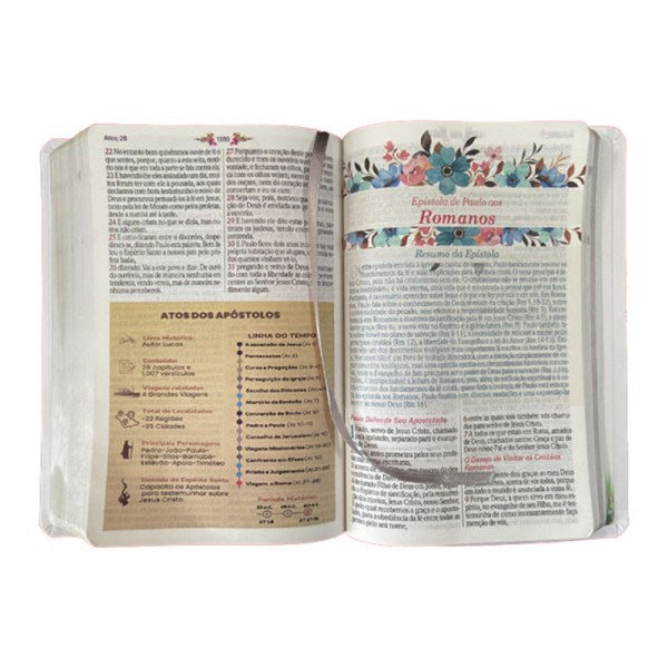Wise Woman Study Bible | ARC | Avivada Harp | Luxury White Magnolia Cover (Order 30 to 45 days)