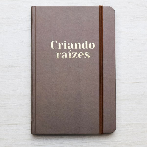 Moleskine | Criando Raízes | Bronze | Viviane Martinello