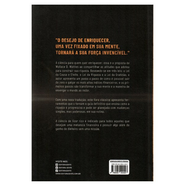 A Ciência de Ficar Rico | Wallace D. Wattles | 2ª Edição