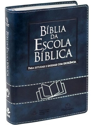 Bíblia da Escola Bíblica | NAA | Letra Normal | Capa Luxo Preta