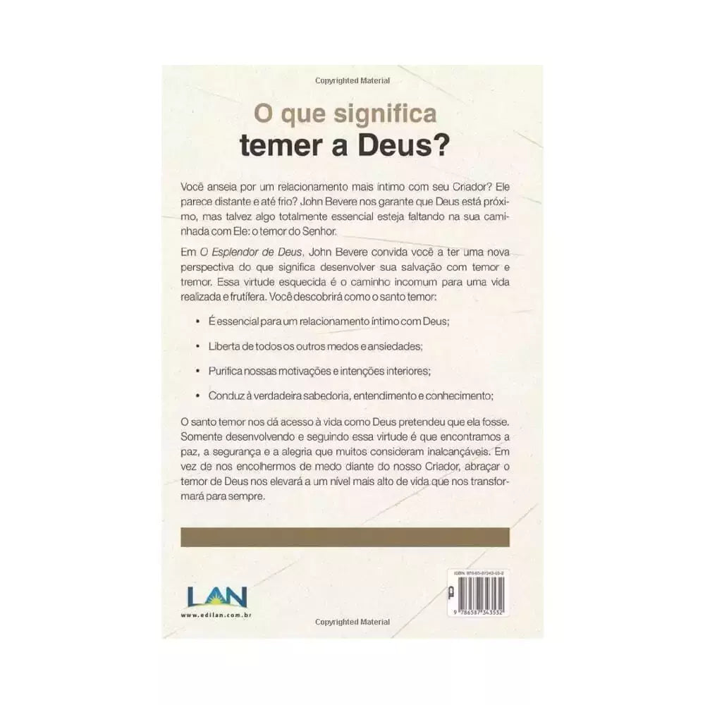 O Esplendor de Deus | John Bevere