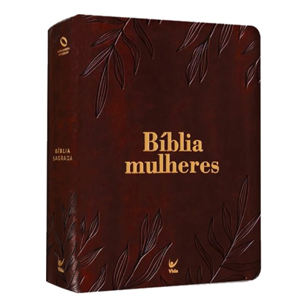 Bíblia Mulheres | Viviane Martinello | NAA | Espaço Para Anotações | Folhas Marrom