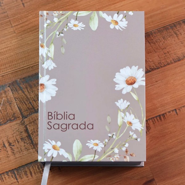Bíblia Sagrada Flores | NVI | Capa Dura