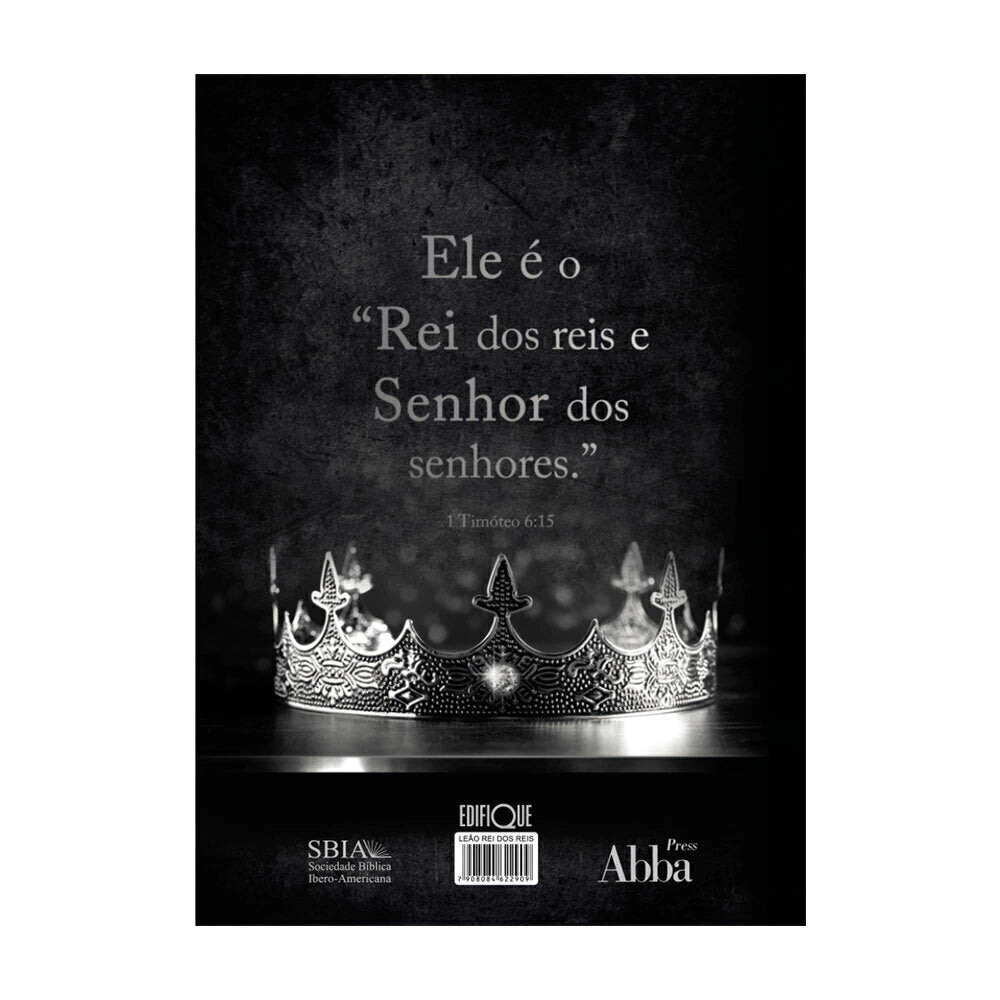 Bíblia De Estudo KJA - Letra Hipergigante - Capa Rei Dos Reis