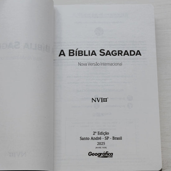 Bíblia No Banquinho | NVI | Brochura Evangelize