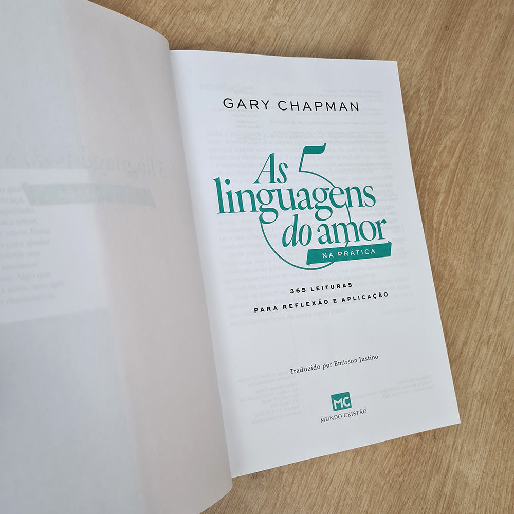 As 5 Linguagens do Amor | 3o Edicao | Gary Chapman