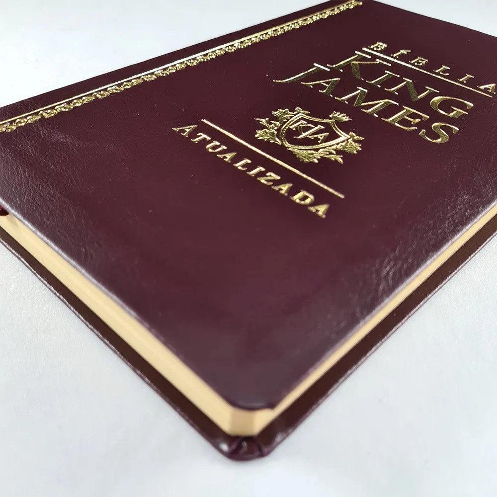 Biblia King James Atualizada Slim | KJA | Vinho