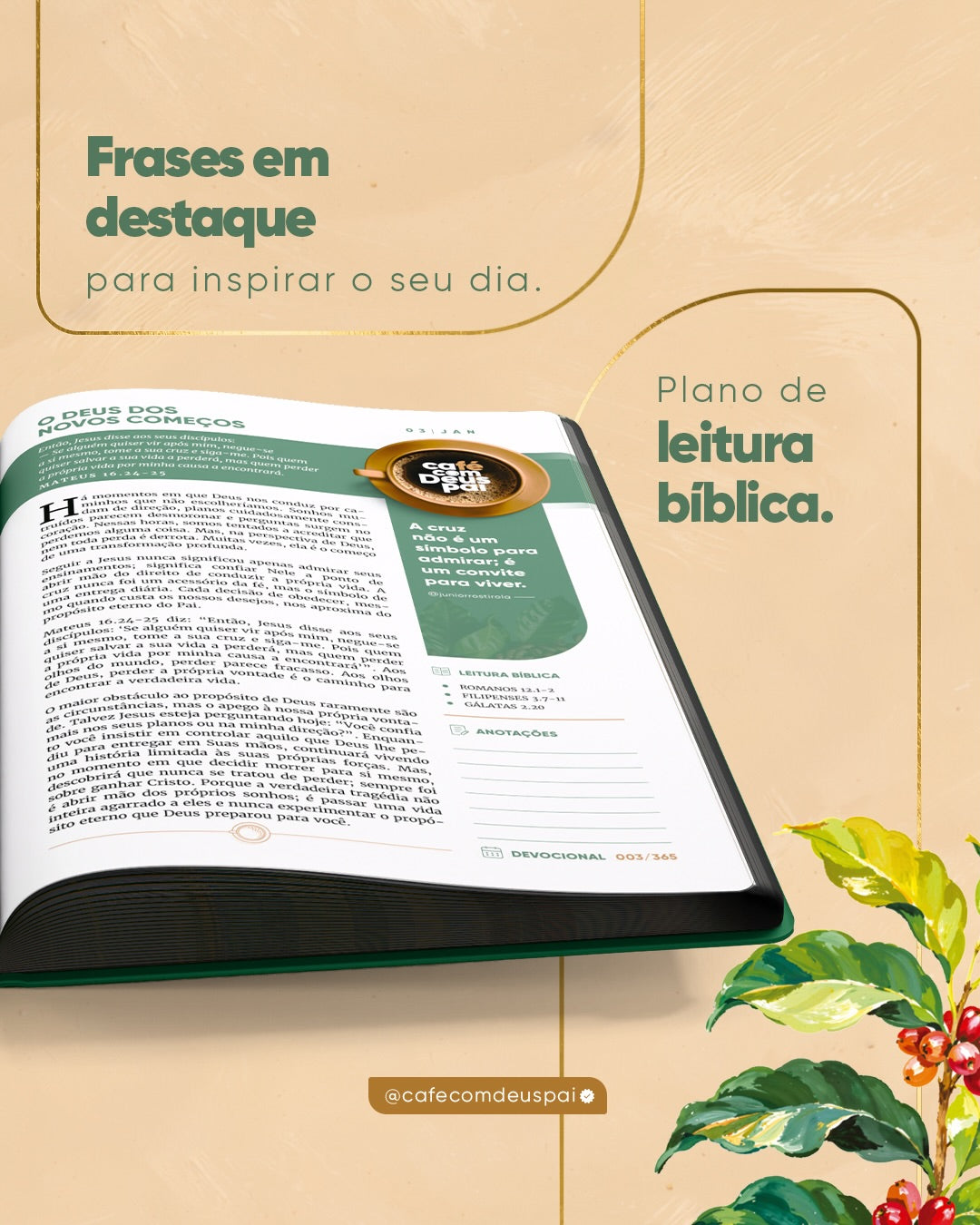 Café com Deus Pai 2027 - Porcão diária de restauração