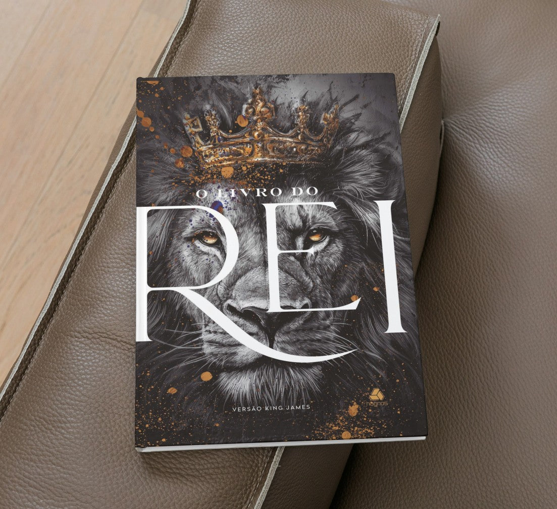 Bíblia King James - O Livro do Rei - Capa dura - Compacta