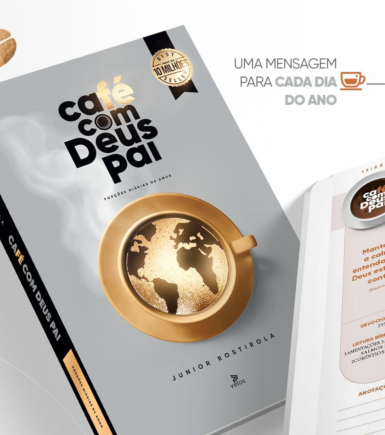 Pre-Venda - Café com Deus Pai 2026 ☕📖 Porção diária de Amor