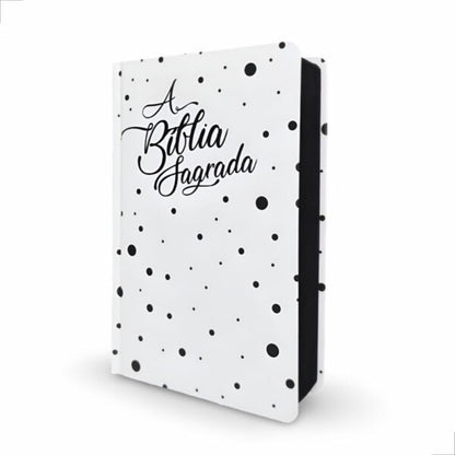 Bíblia Sagrada | ARC | Capa Dura Poá | Letra Gigante | Harpa e Corinhos