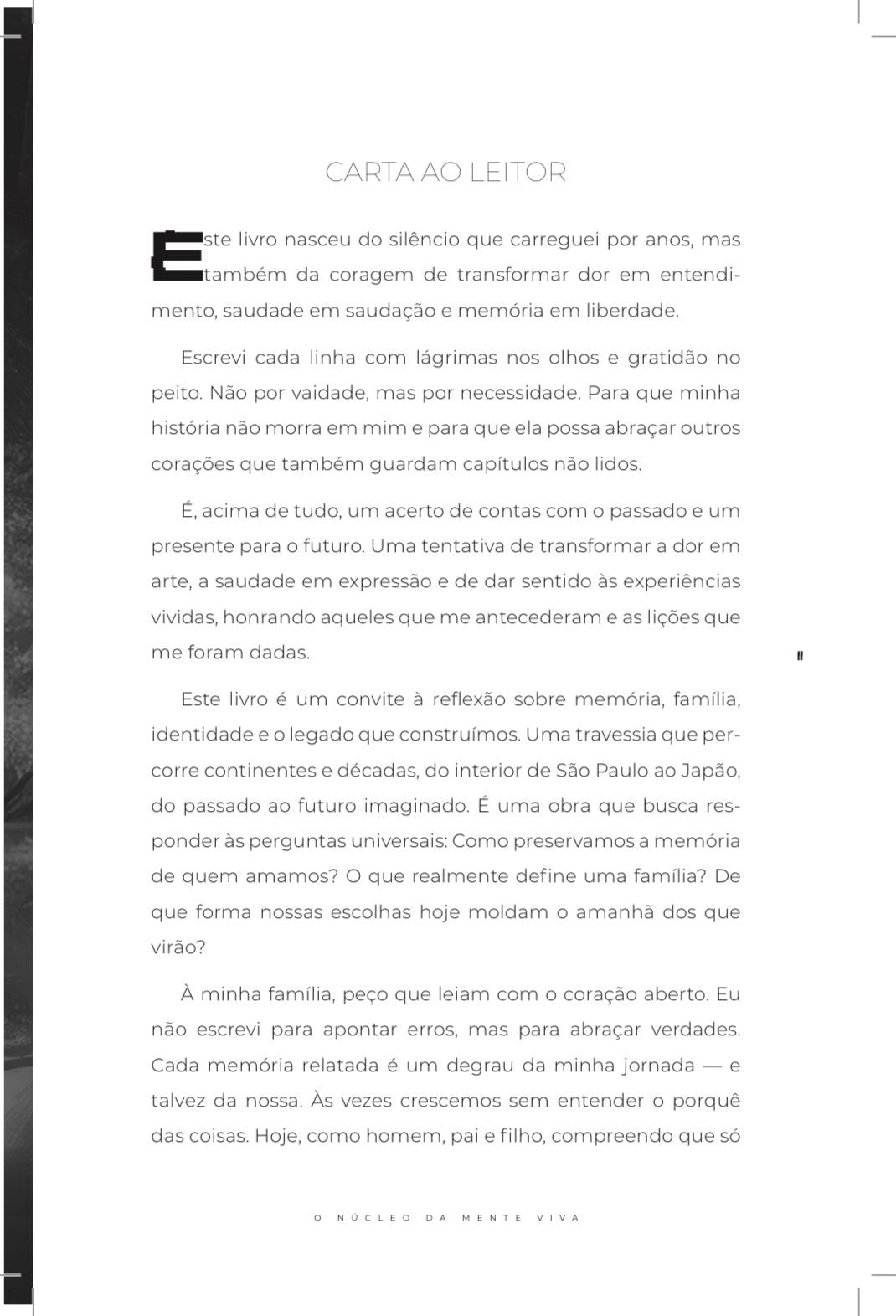 O Núcleo da mente viva