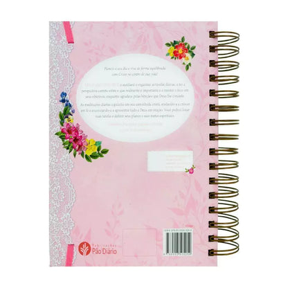 Planner Devocional Plano Com Deus Permanente - Capa Abundância