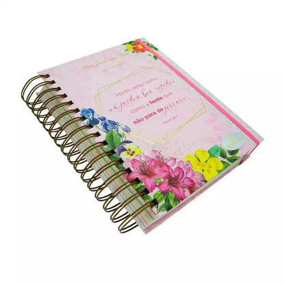 Planner Devocional Plano Com Deus Permanente - Capa Abundância