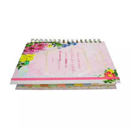 Planner Devocional Plano Com Deus Permanente - Capa Abundância