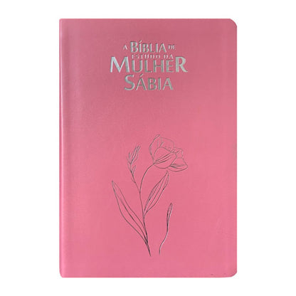 Wise Woman Study Bible | ARC | Avivada Harp | Luxury White Magnolia Cover (Order 30 to 45 days)