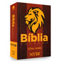Bíblia Sagrada NVI Letra Jumbo - Leão Figura