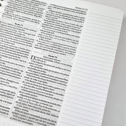 Bíblia King James 1611 Anote Purple Flower | BKJ | Letra Normal | Com Espaço Para Anotações