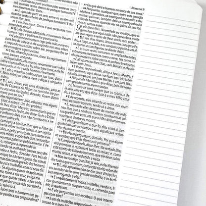 Bíblia King James 1611 Anote Purple Flower | BKJ | Letra Normal | Com Espaço Para Anotações