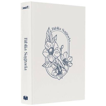 Bíblia Sagrada Flores | ACF | Letra Normal | Capa Brochura