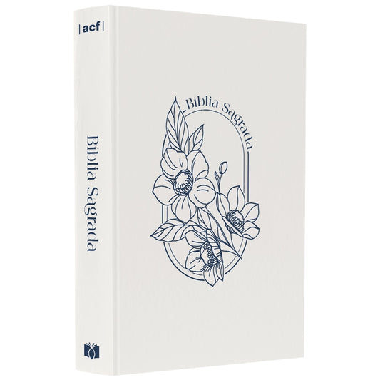 Bíblia Sagrada Flores | ACF | Letra Normal | Capa Brochura