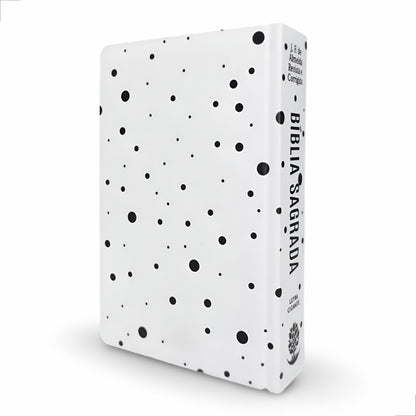 Bíblia Sagrada | ARC | Capa Dura Poá | Letra Gigante | Harpa e Corinhos