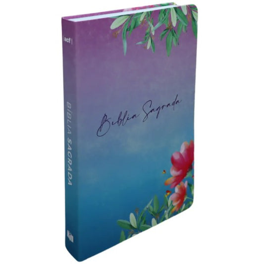 Bíblia Sagrada Jardim Florido | ACF | Letra Maior | Flexível Soft Touch