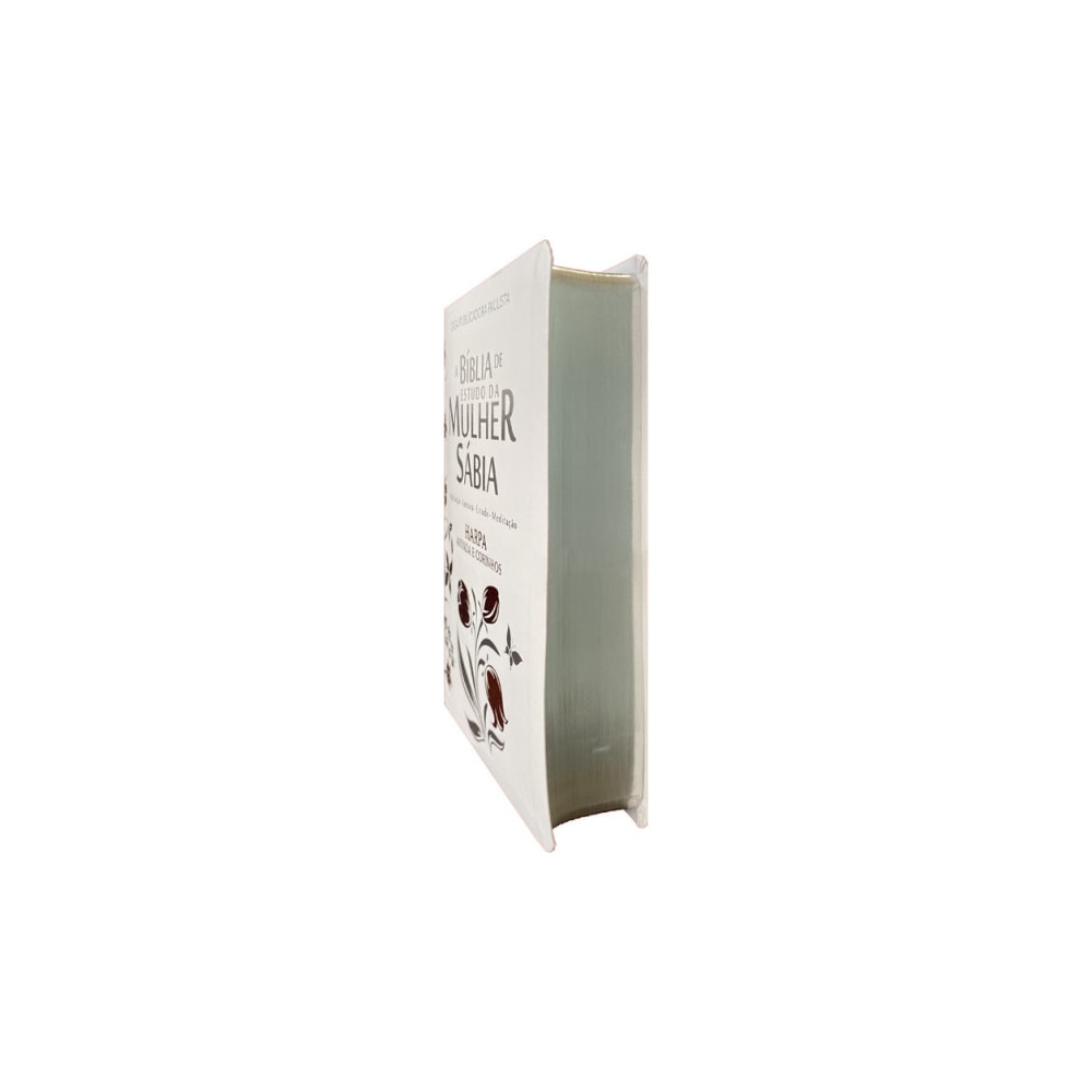 Biblia de Estudio de la Mujer Sabia | ARC | Arpa Avivada | Cubierta Lujo Magnolia Blanca (Pedido 30 a 45 días)