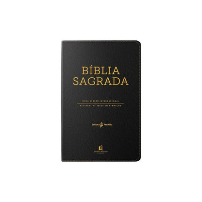 Bíblia Sagrada NVI | Leitura Perfeita | Luxo Preta C/ Índice