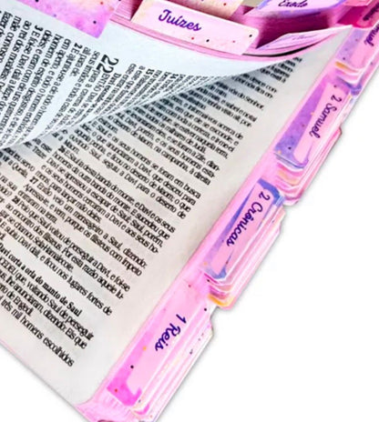 Bíblia Sagrada - Princesa do senhor Lilás - Abas