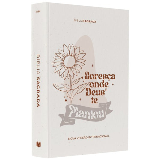 Bíblia Sagrada Floresça | NVI | Letra Maior | Capa Dura
