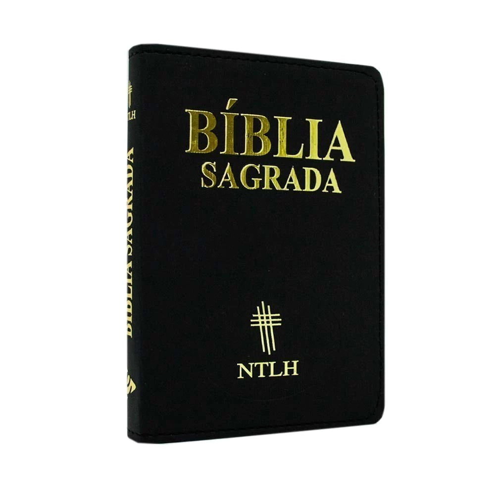 Bíblia Sagrada NTLH Pequena Luxo Preta