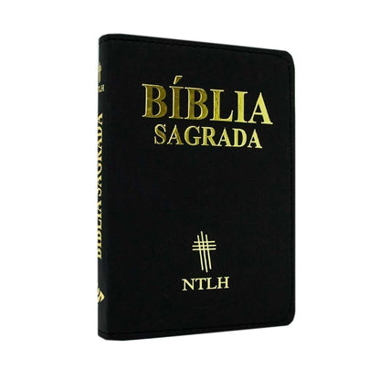 Bíblia Sagrada NTLH Pequena Luxo Preta