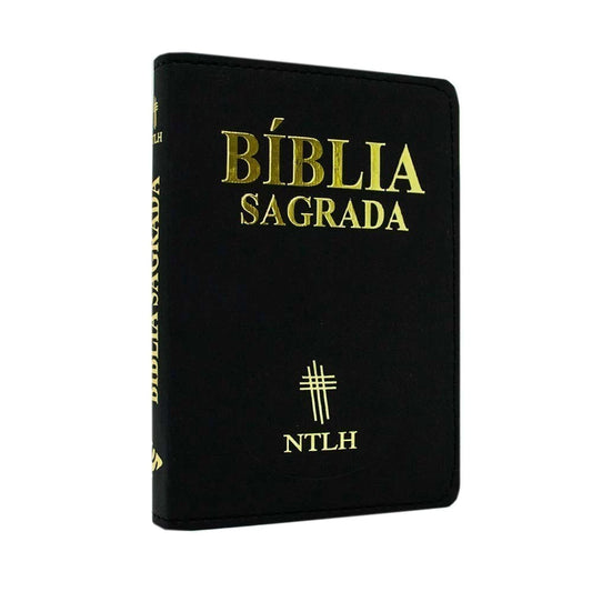 Bíblia Sagrada NTLH Pequena Luxo Preta