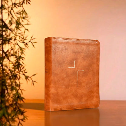 Jesus Bible | NVI | Espaço Para Anotações | Leitura Perfeita | Couro-Soft Marrom