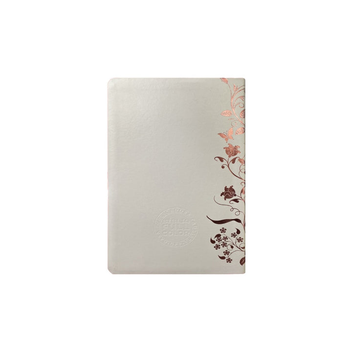 Biblia de Estudio de la Mujer Sabia | ARC | Arpa Avivada | Cubierta Lujo Magnolia Blanca (Pedido 30 a 45 días)