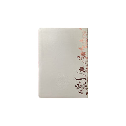 Biblia de Estudio de la Mujer Sabia | ARC | Arpa Avivada | Cubierta Lujo Magnolia Blanca (Pedido 30 a 45 días)