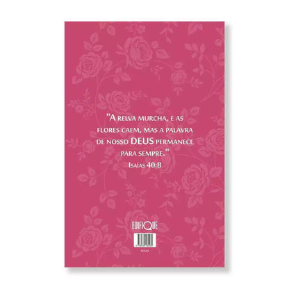 Bíblia Sagrada NVI Letra Média Brochura Rosas