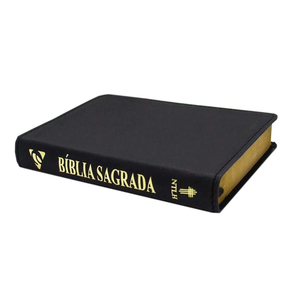 Bíblia Sagrada NTLH Pequena Luxo Preta