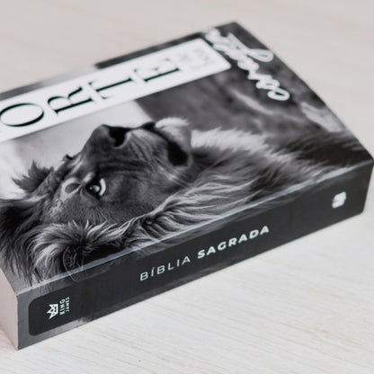 Bíblia Sagrada Se Forte e de Boa Coragem | King James | Letra Normal | Capa Brochura