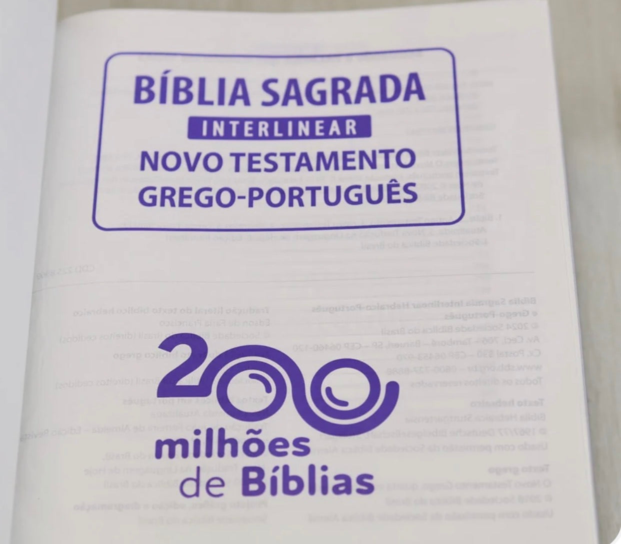 Bíblia Interlinear