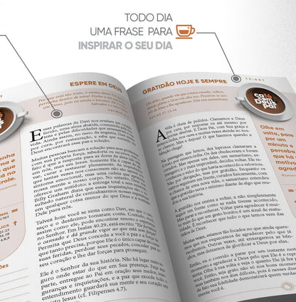 Pre-Venda - Café com Deus Pai 2026 ☕📖 Porção diária de Amor
