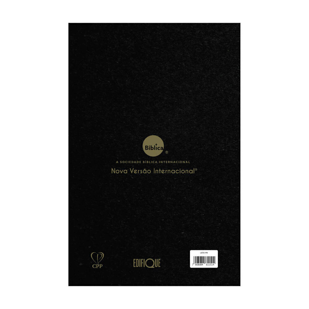 Bíblia Sagrada NVI Média Capa Dura Leão