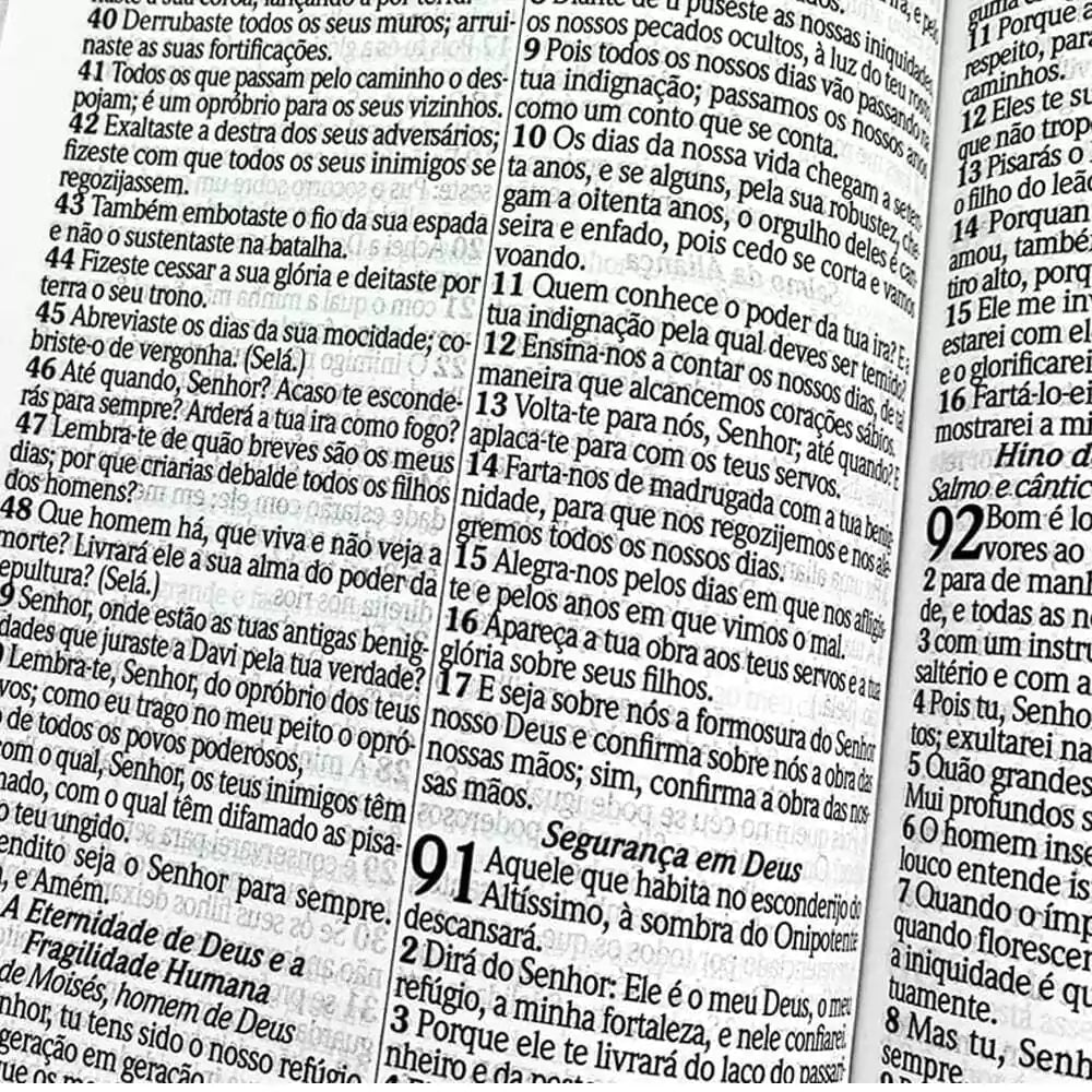 Bíblia Sagrada RC Letra Gigante Com Harpa Avivada E Corinhos Capa Dura Circulo Flores