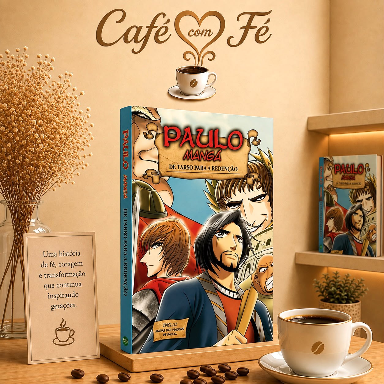 Mangá Paulo | Quadrinhos | Capa Dura