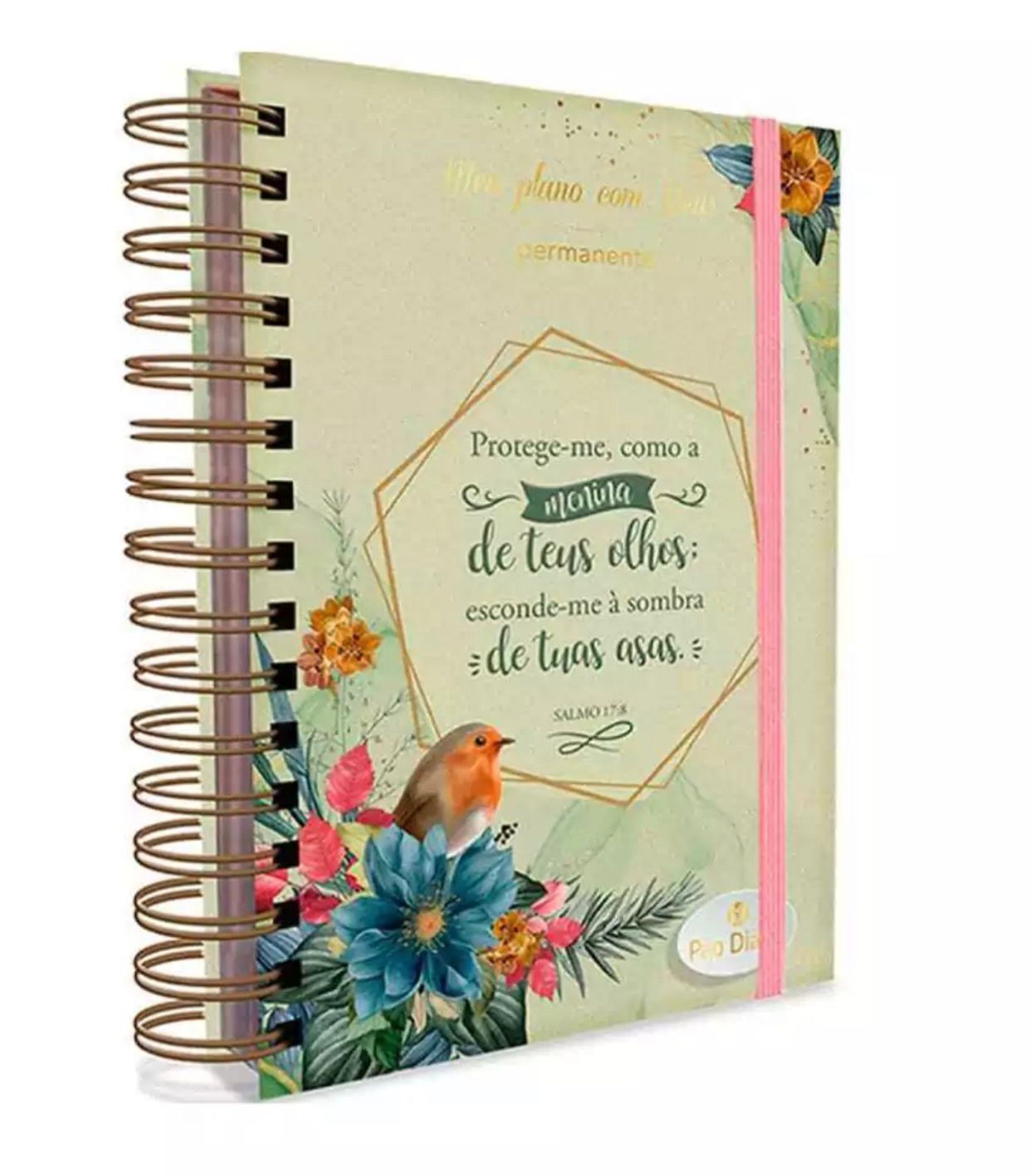 Planner Devocional Meu Plano Com Deus Permanente - Capa Refúgio
