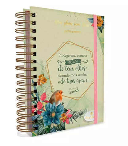 Planner Devocional Meu Plano Com Deus Permanente - Capa Refúgio