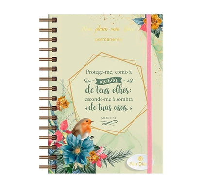 Planner Devocional Meu Plano Com Deus Permanente - Capa Refúgio