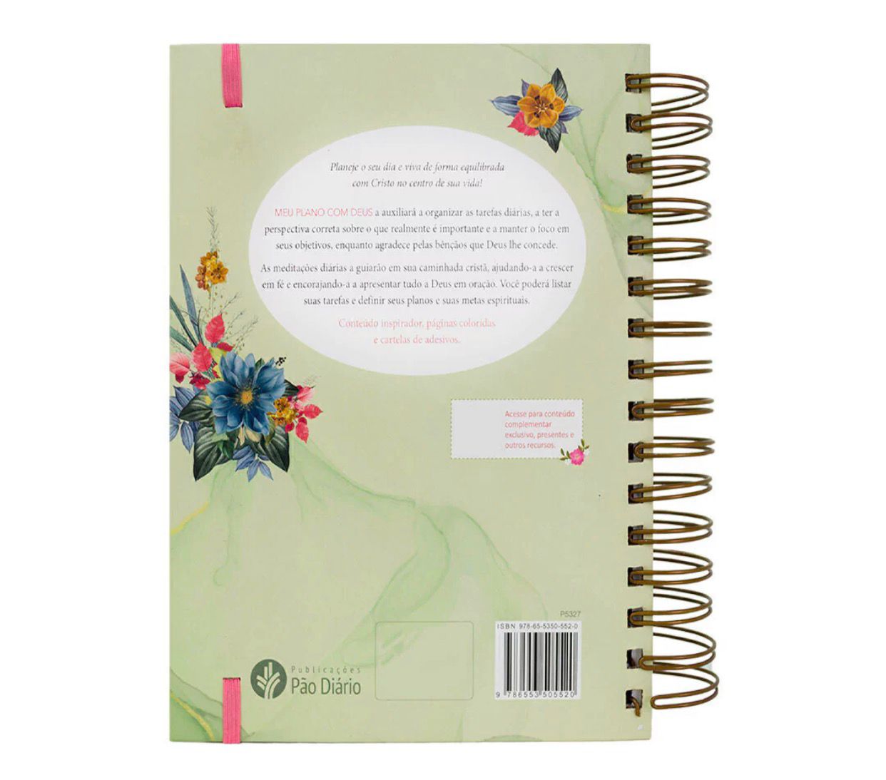 Planner Devocional Meu Plano Com Deus Permanente - Capa Refúgio